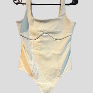 Abercrombie & Fitch Soft Cream Bodysuit
